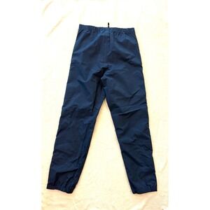Vintage REI Gore-Tex Rain Pants Navy Blue Full Side Zip Waterproof Made‎ in USA